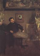 Tissot in an artist's studio (nn01)